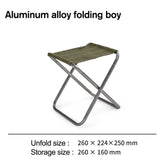 Aluminum Alloy Foldable Chiar(Easy Wild) - Naturexplore - Naturehike - NH17Z012-L - Green